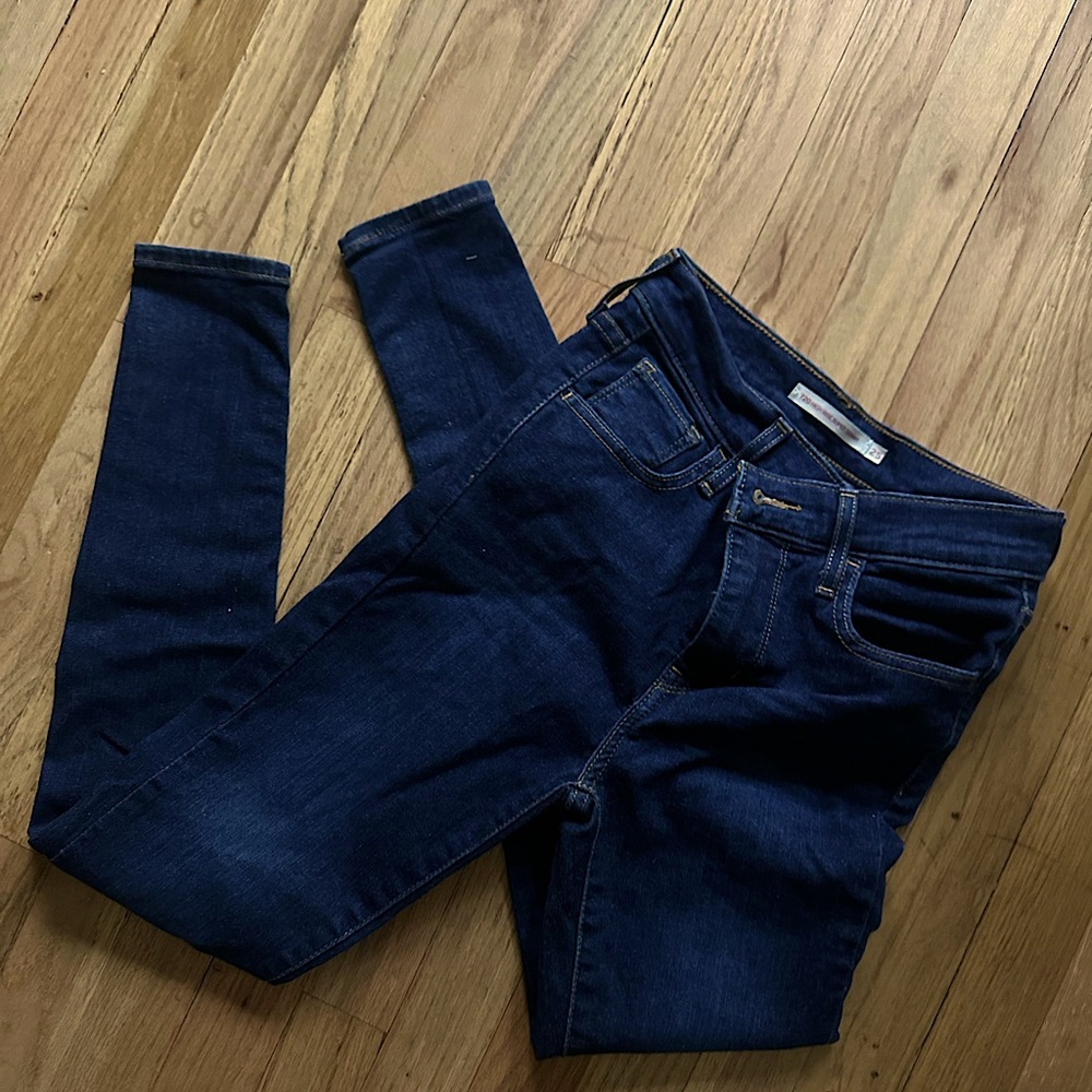 Levi’s super skinny high-rise jeans